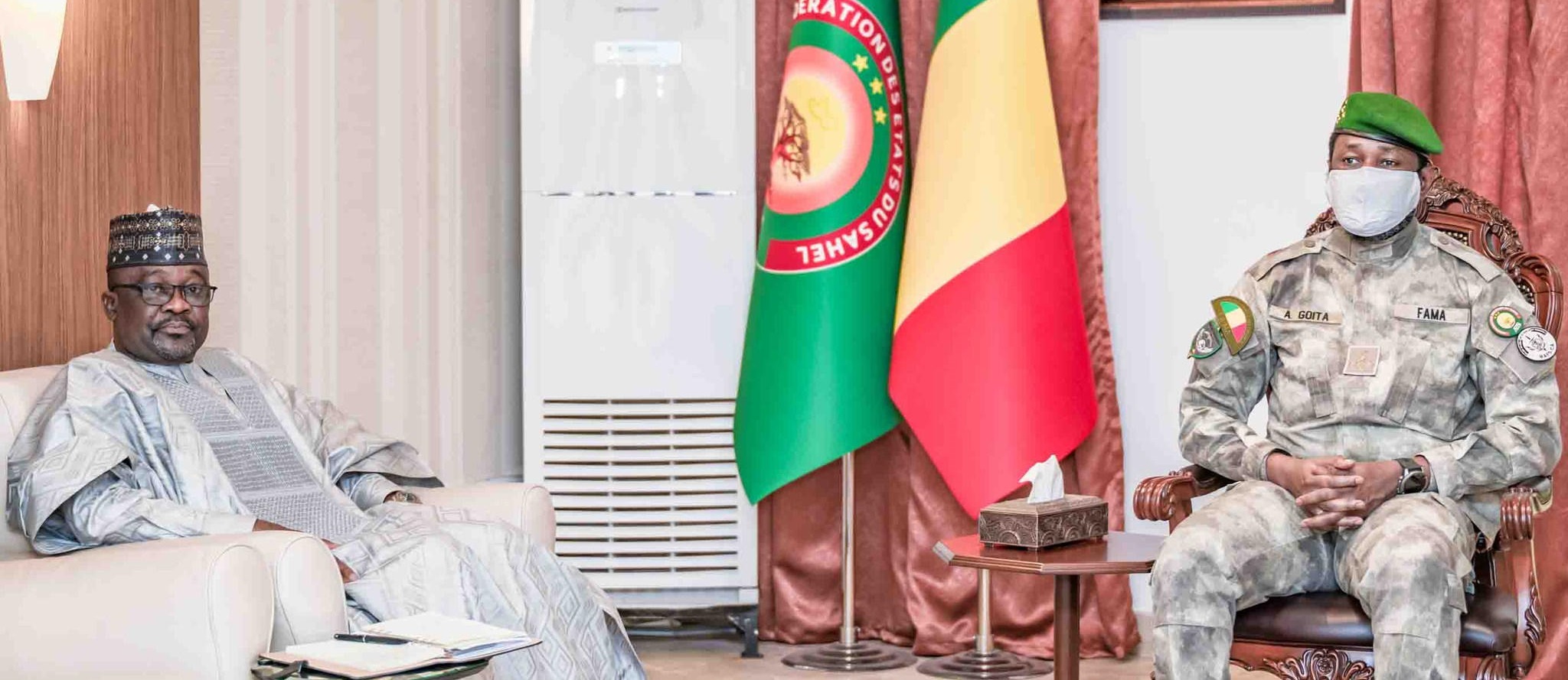 Le Président Goïta reçoit le Secrétaire exécutif de l’APGMV et donne des orientations